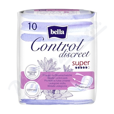 Bella Control discreet super urologic.vloky 10ks