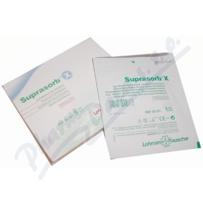 Kryt Suprasorb X 5x5cm 5ks hydroBalance steril.