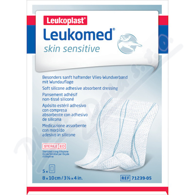 Leukomed Skin Sensitive 8x10cm 5ks netk.kryt