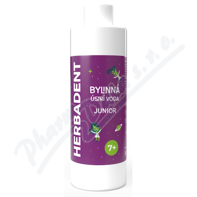 HERBADENT JUNIOR bylinn stn voda 240ml