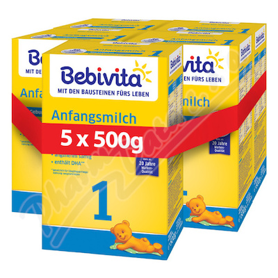 Bebivita 1 mln kojeneck viva 0+m 5x500g