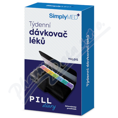 SimplyMed Pill diary dvkova lk tdenn YHL015