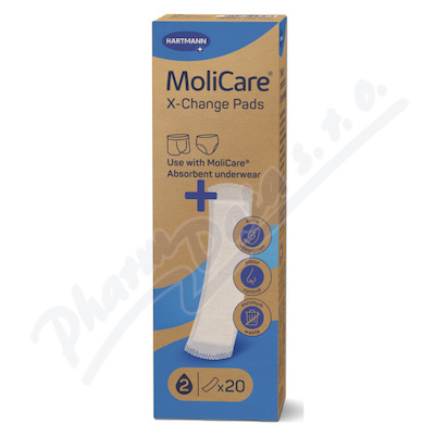 MoliCare X-Change vloky do absorp. prdla 20ks