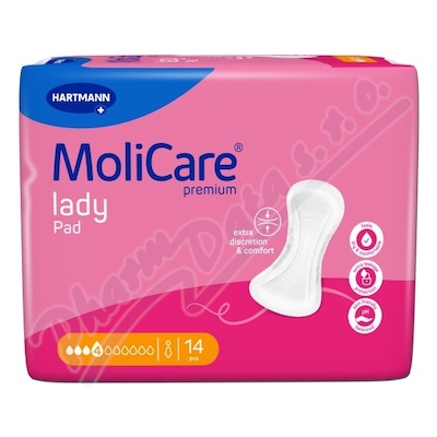 MoliCare lady inkontinenn vloky 4 kapky 14ks